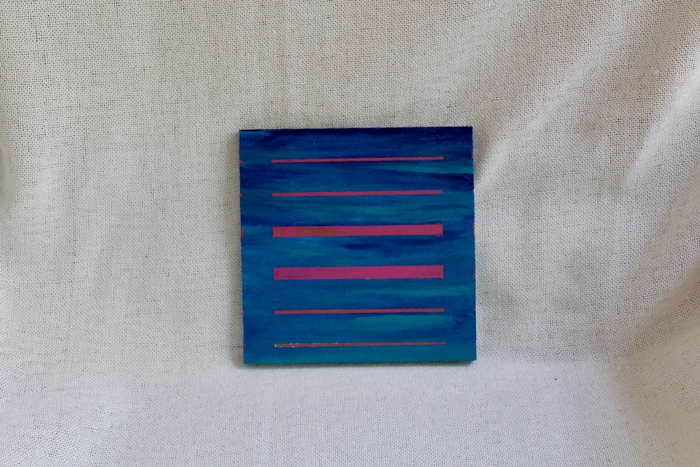 Blue Pink Stripe